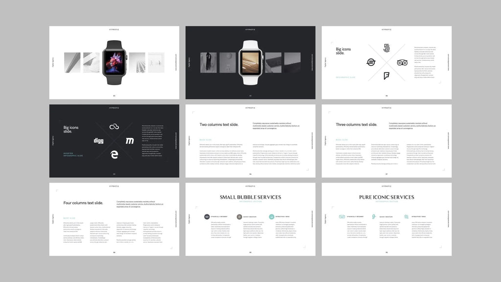 Hypnotic Presentation - Innovative Keynote Template product preview image 11
