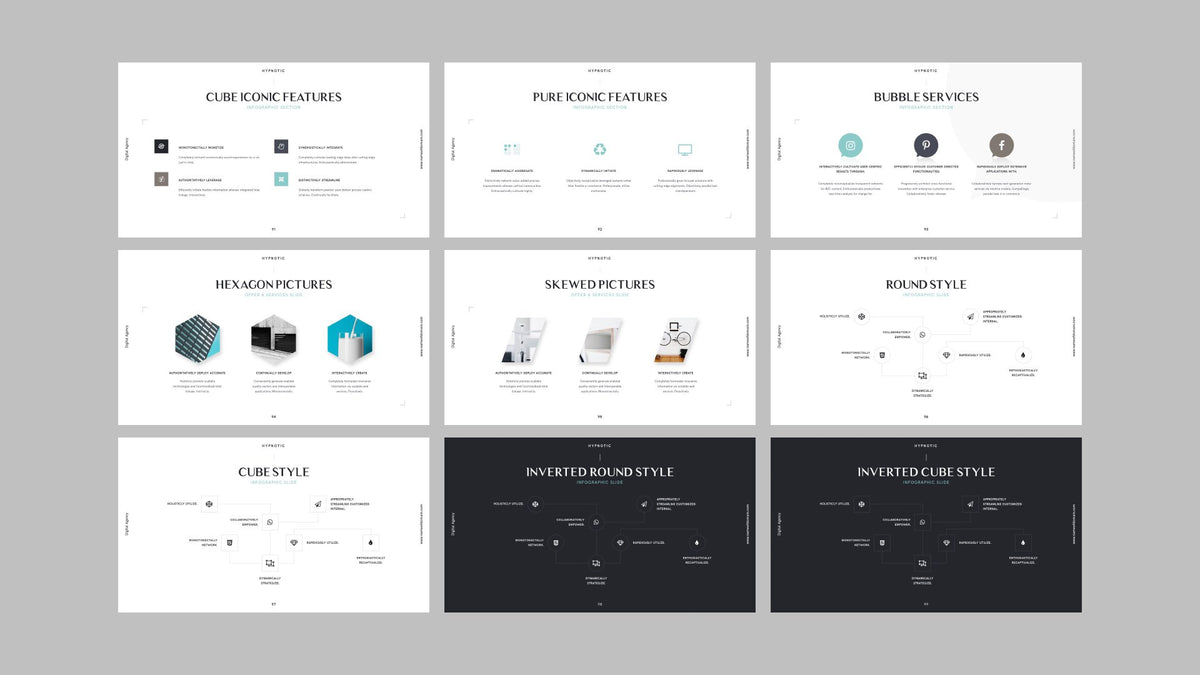 Hypnotic Presentation - Innovative Keynote Template product preview image 8