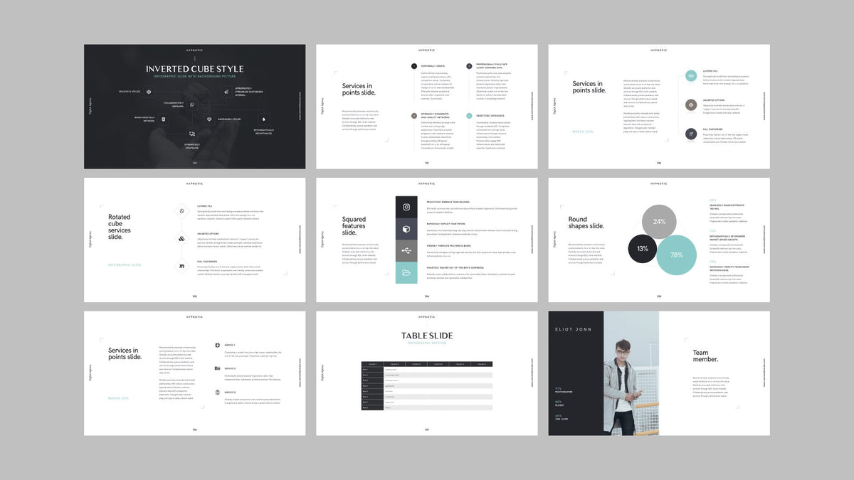 Hypnotic Presentation - Innovative Keynote Template product preview image 12
