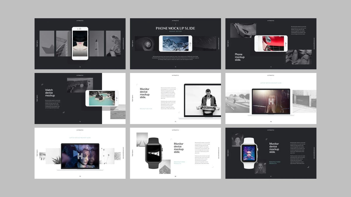 Hypnotic Presentation - Innovative Keynote Template product preview image 4