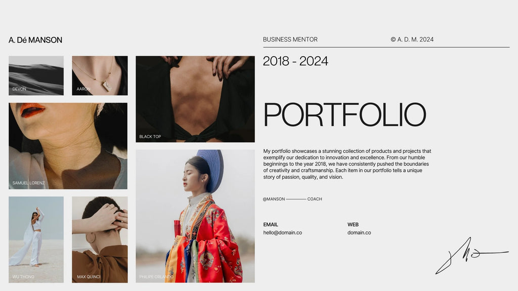 WUST / website, pitch deck, brochure