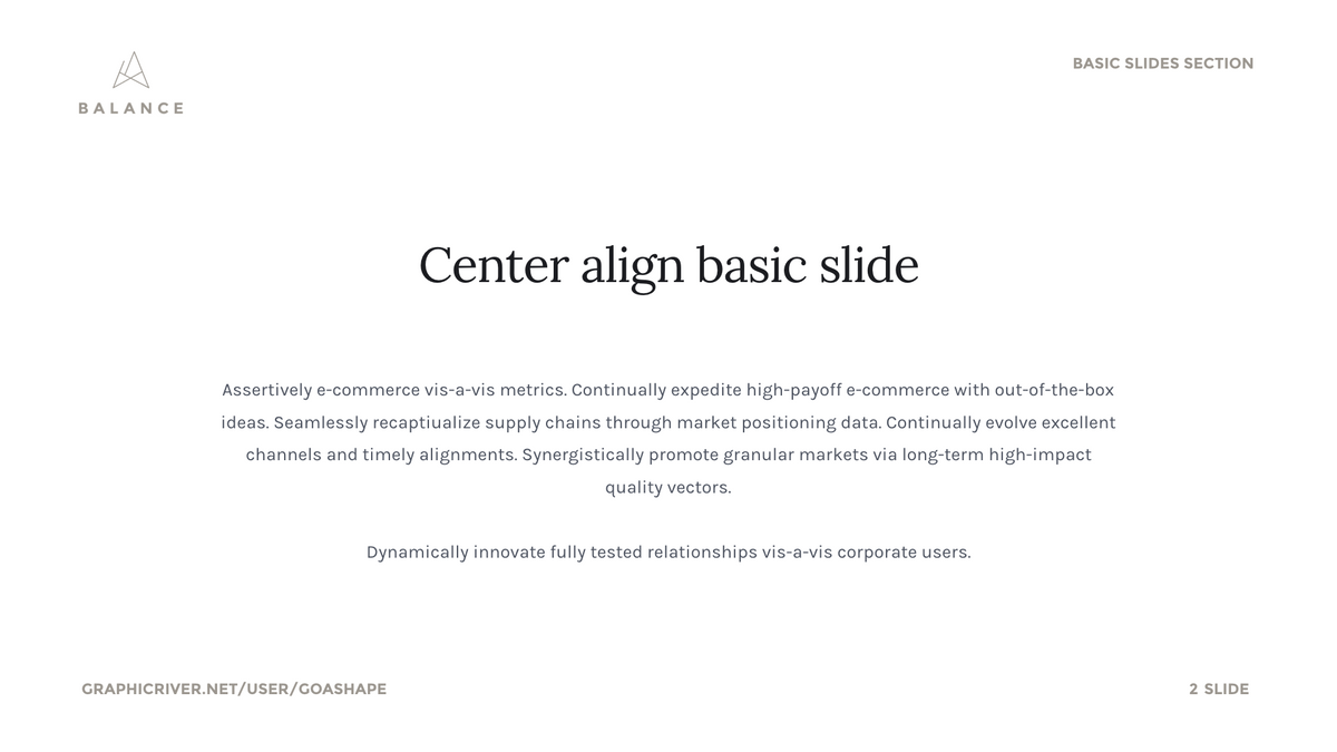 BALANCE PowerPoint Presentation Pitch Deck Template product preview image 31