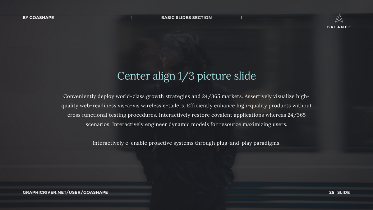 BALANCE PowerPoint Presentation Pitch Deck Template product preview image 90