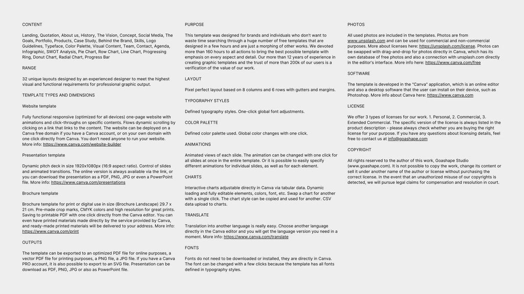 WUST / website, pitch deck, brochure