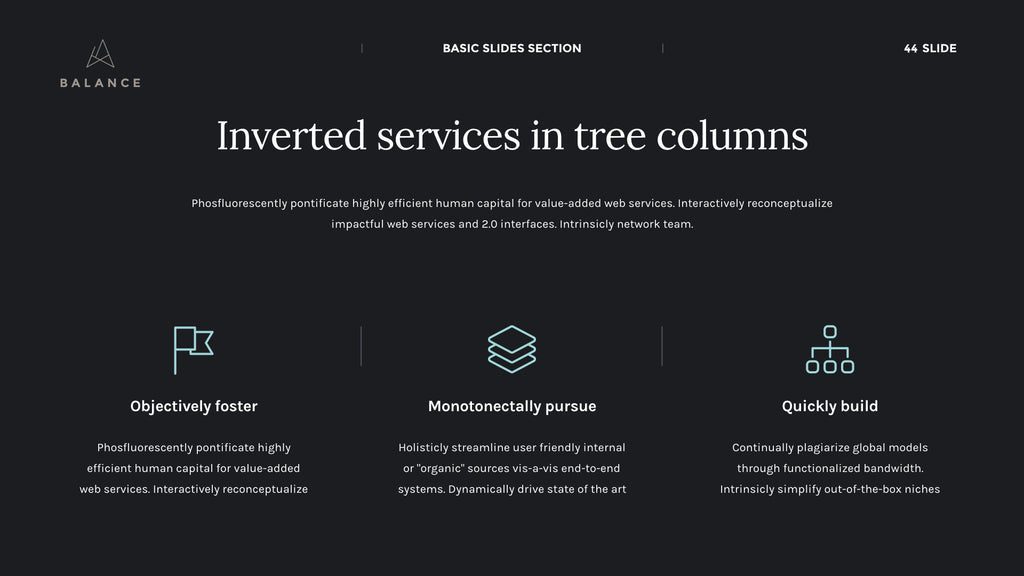 BALANCE PowerPoint Presentation Pitch Deck Template product preview image 37