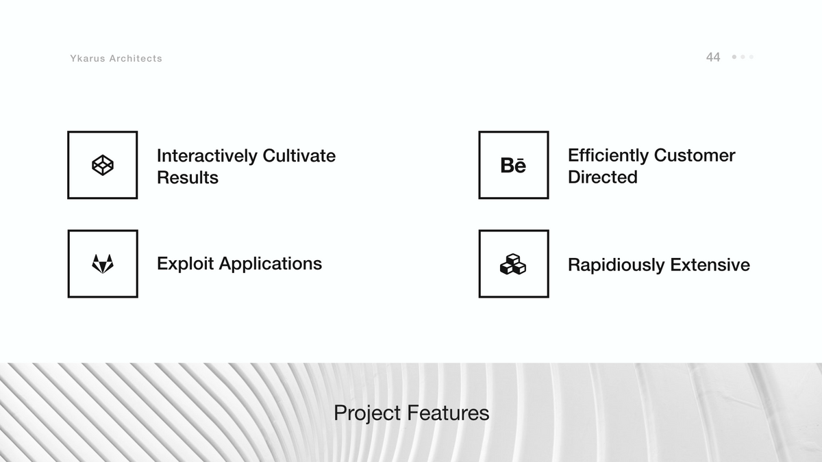 Ykarus Modern and Clean Presentation Keynote Template product preview image 90