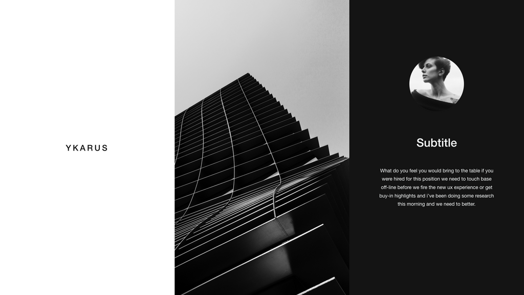 Ykarus Modern and Clean Presentation Keynote Template product preview image 25