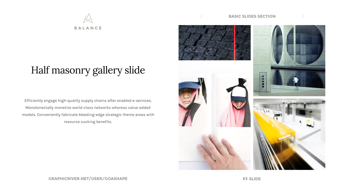 BALANCE PowerPoint Presentation Pitch Deck Template product preview image 92