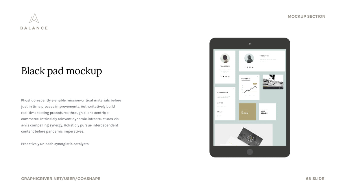 BALANCE PowerPoint Presentation Pitch Deck Template product preview image 38