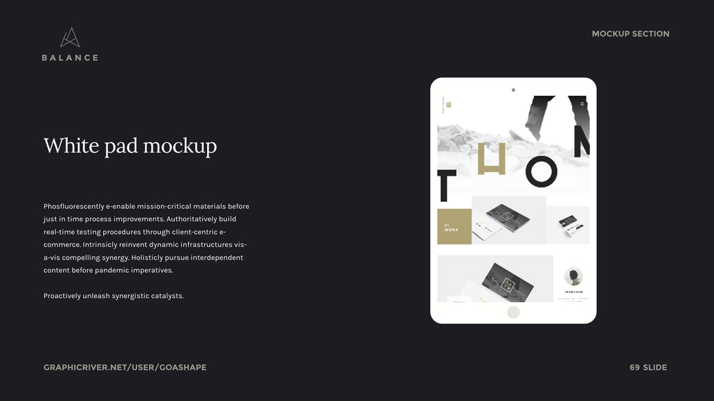 BALANCE PowerPoint Presentation Pitch Deck Template product preview image 53