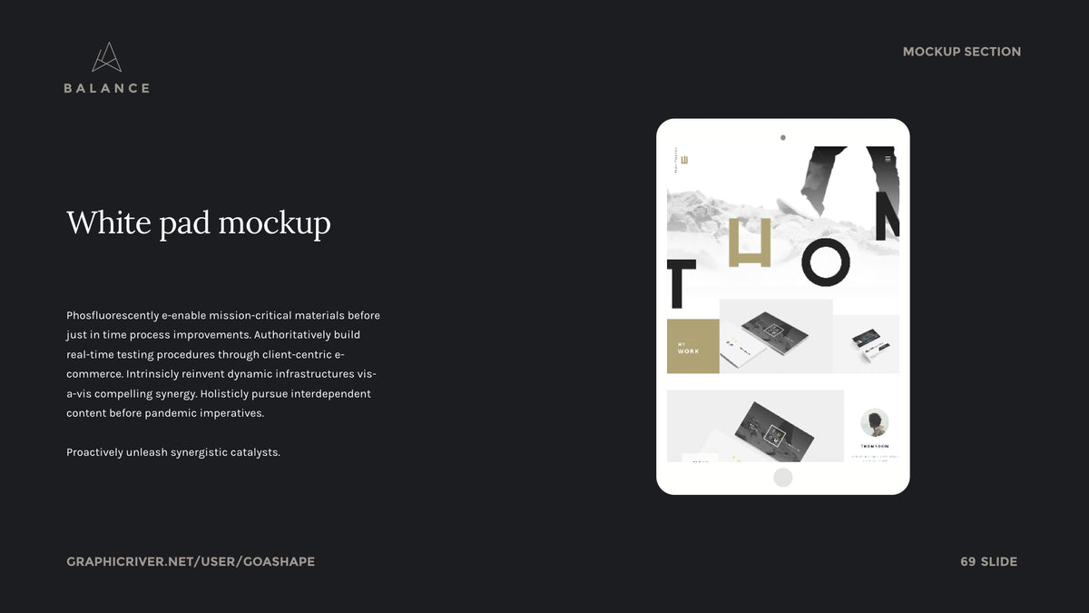 BALANCE PowerPoint Presentation Pitch Deck Template product preview image 53