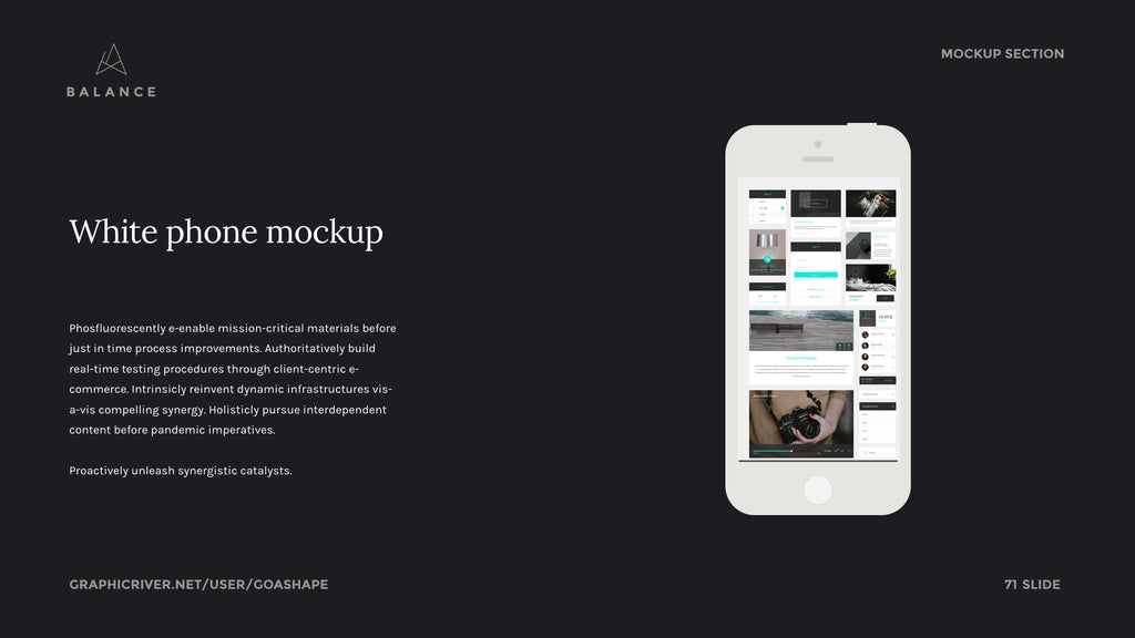 BALANCE PowerPoint Presentation Pitch Deck Template product preview image 54