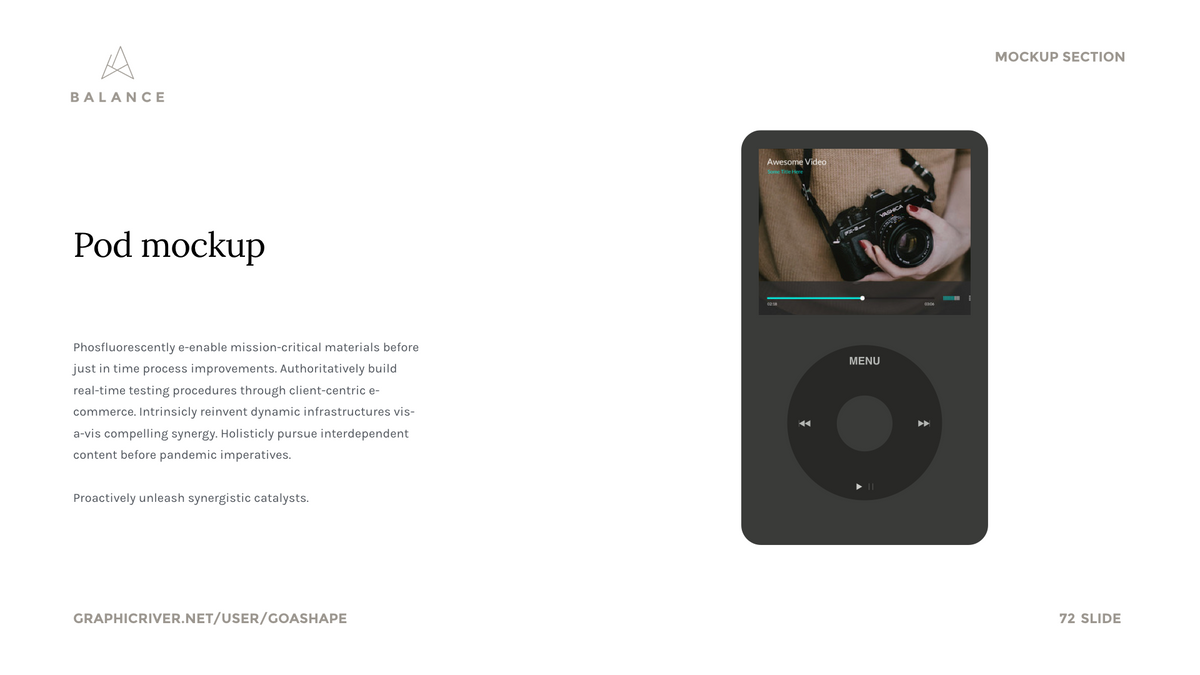 BALANCE PowerPoint Presentation Pitch Deck Template product preview image 55