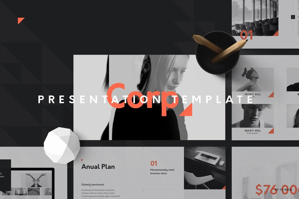 Premium Keynote Bundle - All in One Presentation Templates product preview image 13