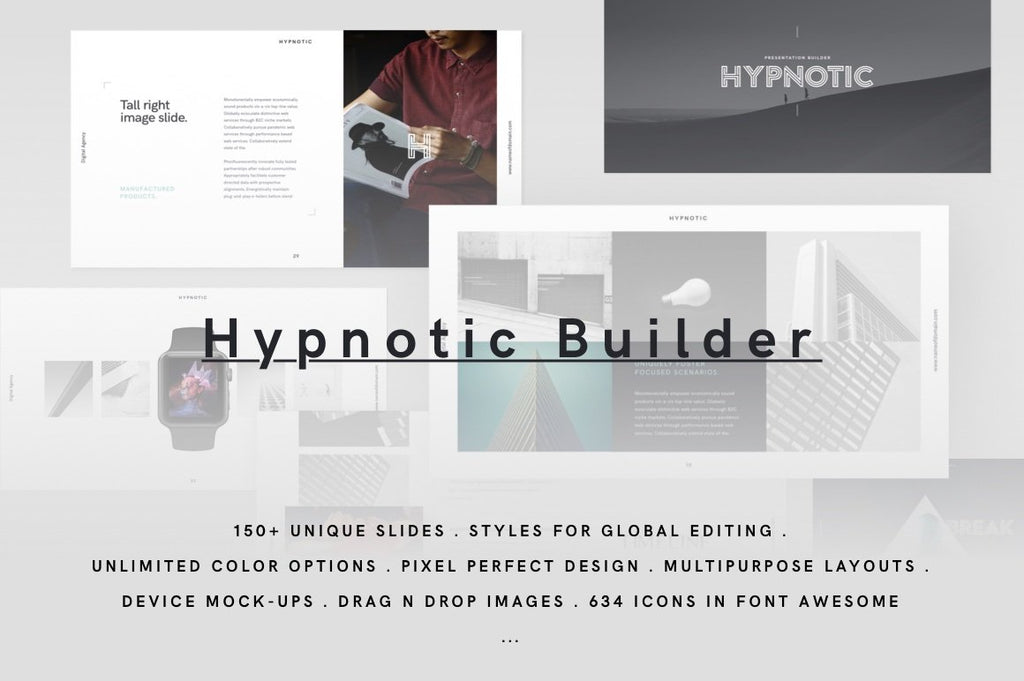 Hypnotic Presentation - Innovative Keynote Template product preview image 1