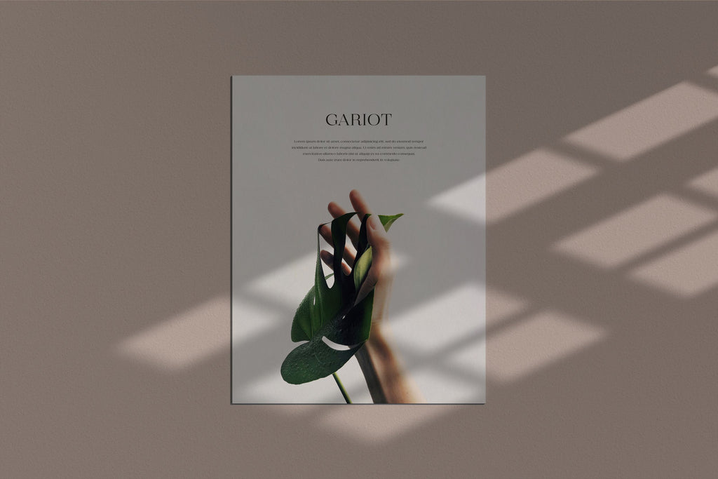 Gariot Letter Mockups - Natural Looking Photoshop Template