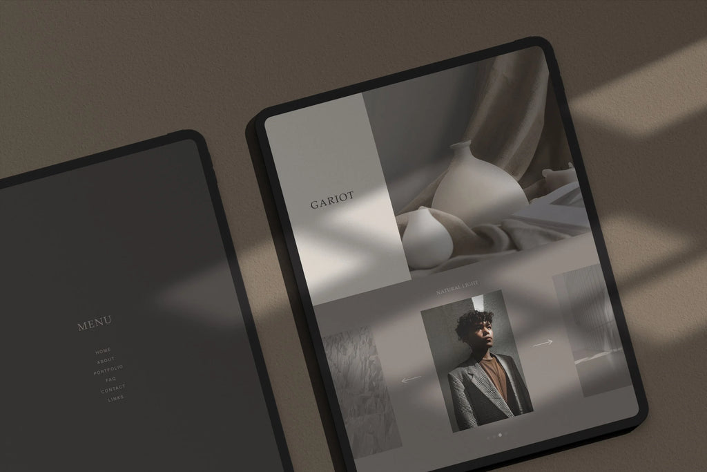 Gariot Tablet Mockups - Natural Looking Photoshop Template
