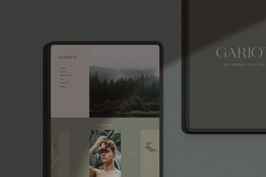 Gariot Tablet Mockups - Natural Looking Photoshop Template