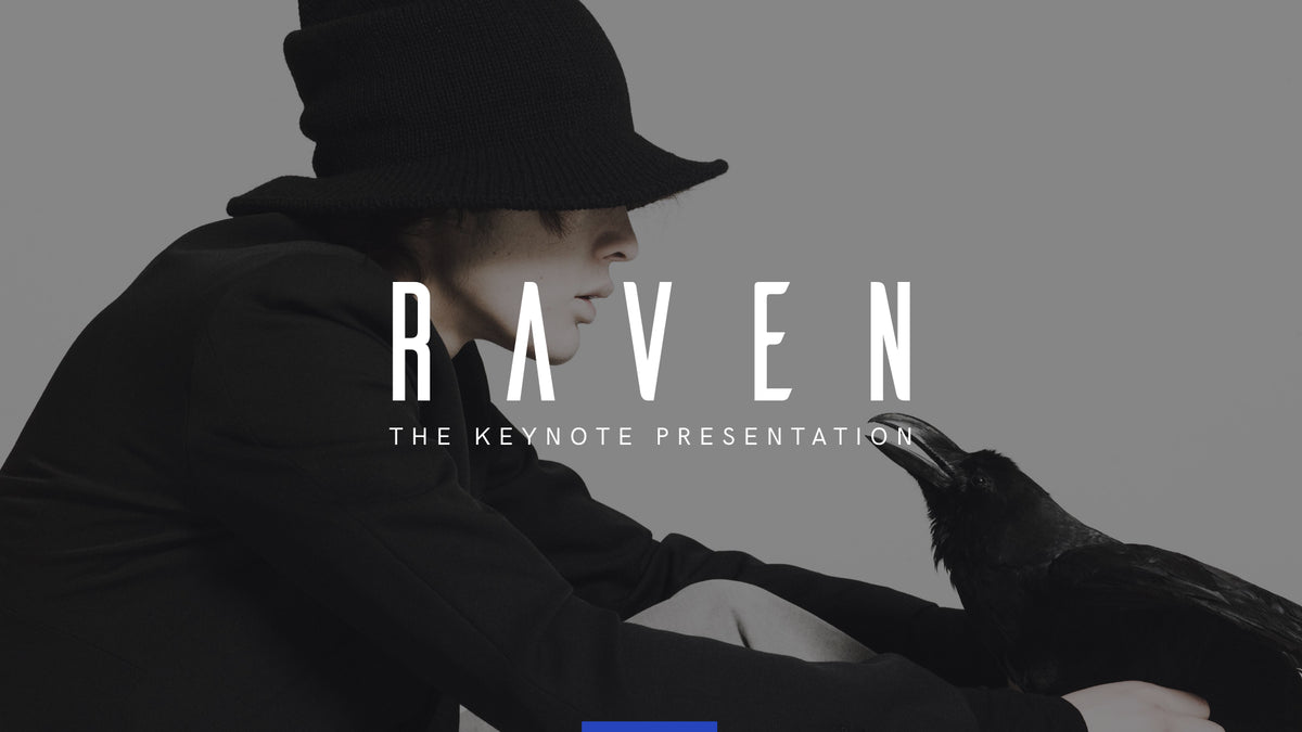Raven Minimalist Keynote Presentation Template | 125+ Slides product preview image 110