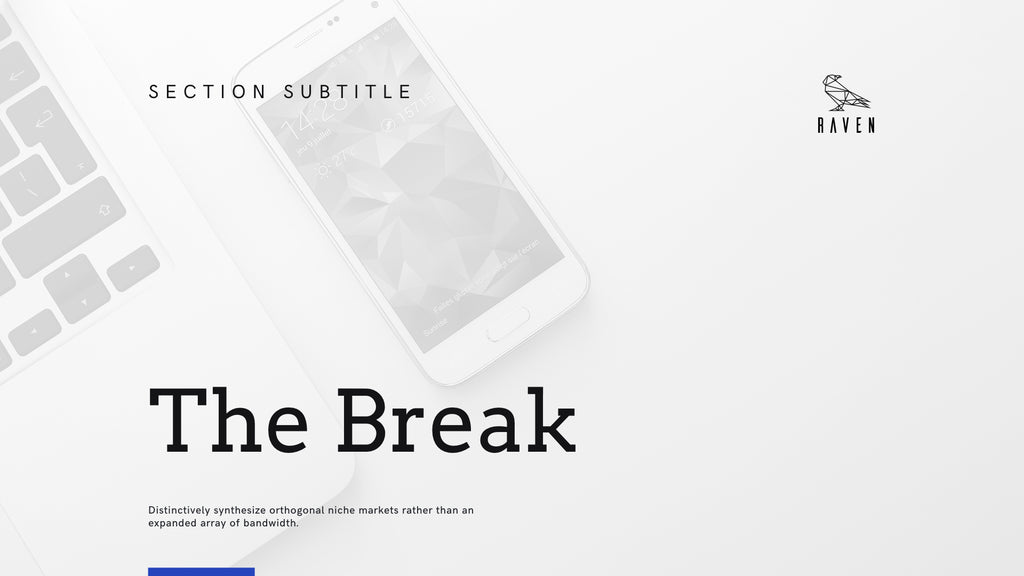 Raven Minimalist Keynote Presentation Template | 125+ Slides product preview image 108