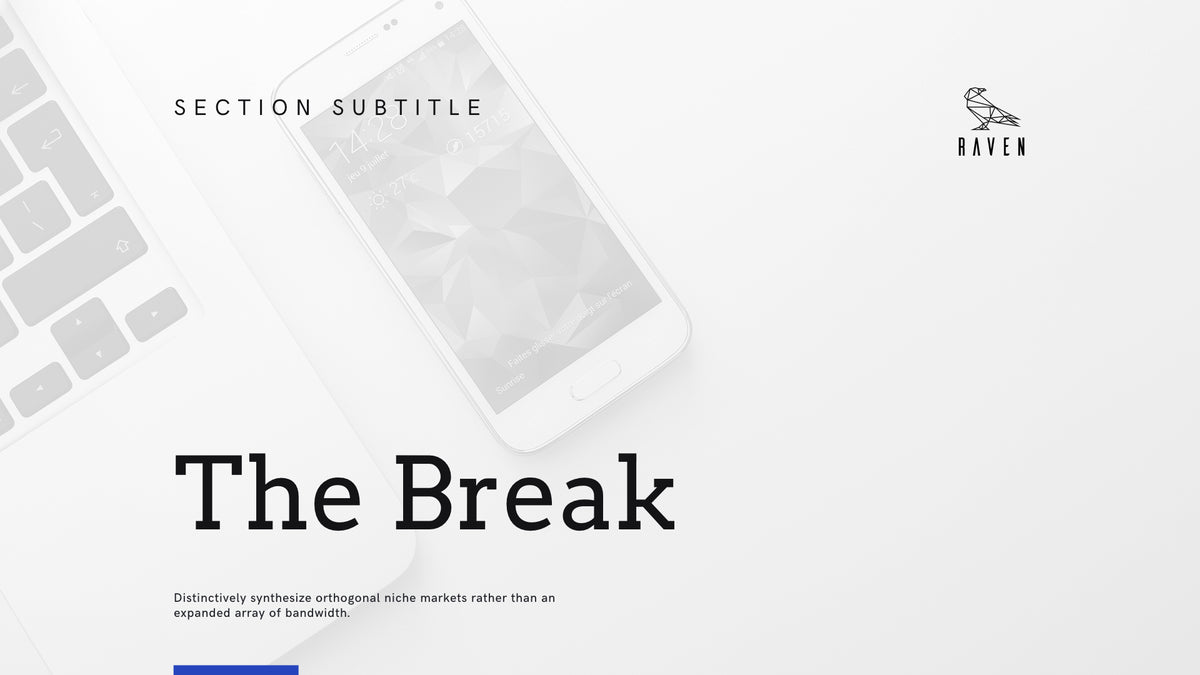Raven Minimalist Keynote Presentation Template | 125+ Slides product preview image 108