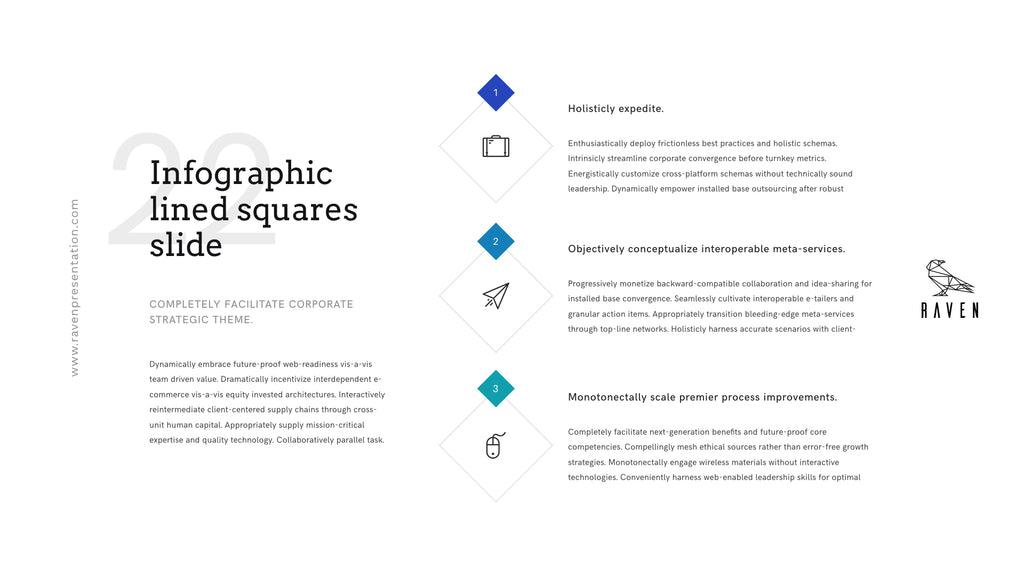 Raven Minimalist Keynote Presentation Template | 125+ Slides product preview image 43