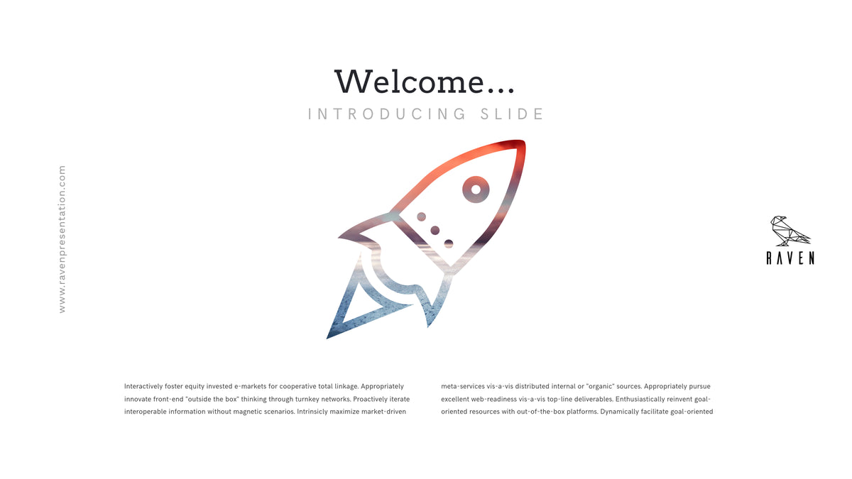 Raven Minimalist Keynote Presentation Template | 125+ Slides product preview image 35