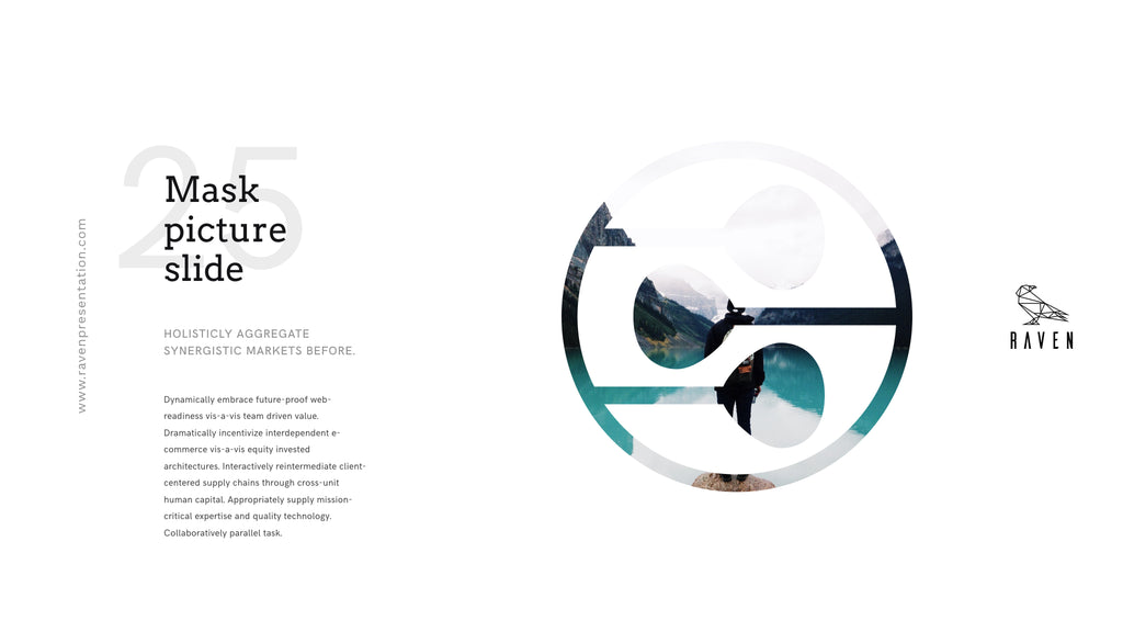 Raven Minimalist Keynote Presentation Template | 125+ Slides product preview image 62