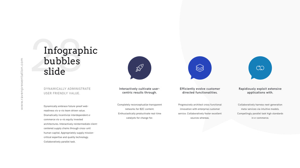 Raven Minimalist Keynote Presentation Template | 125+ Slides product preview image 36
