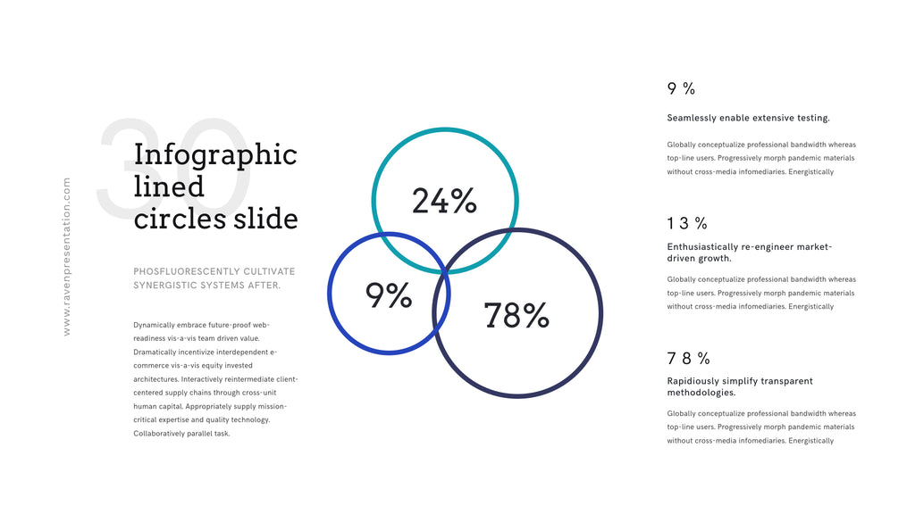 Raven Minimalist Keynote Presentation Template | 125+ Slides product preview image 45