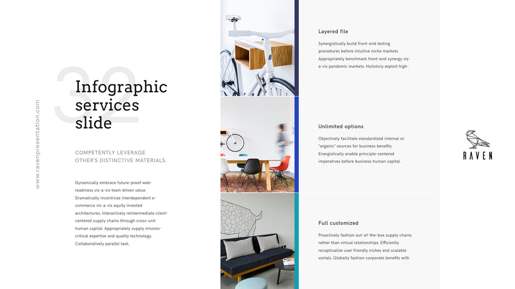 Raven Minimalist Keynote Presentation Template | 125+ Slides product preview image 97