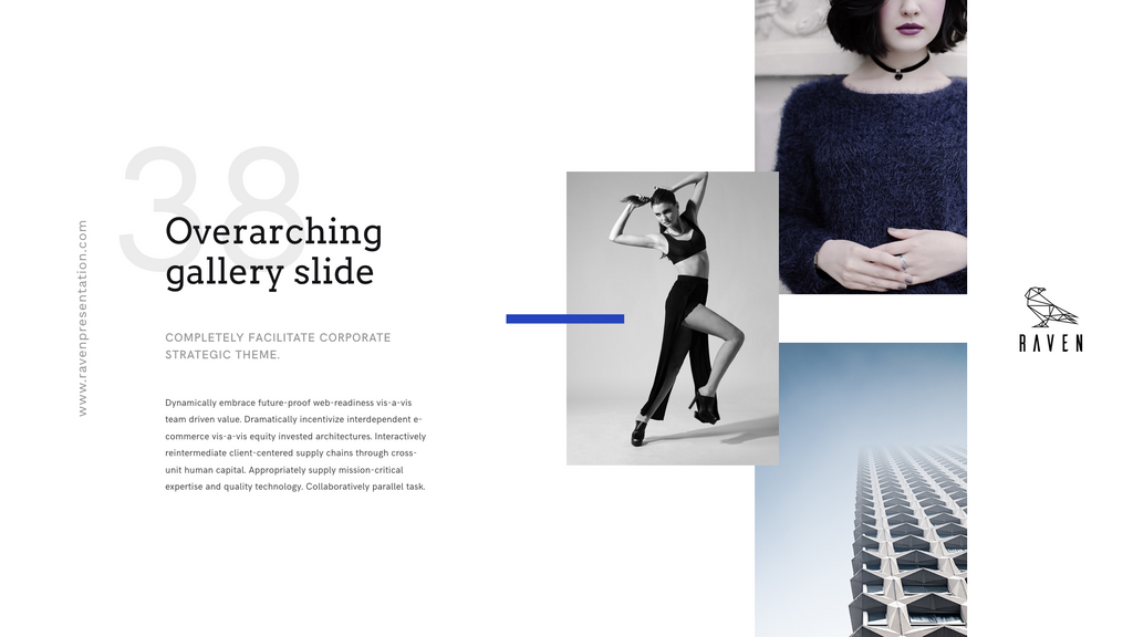 Raven Minimalist Keynote Presentation Template | 125+ Slides product preview image 100