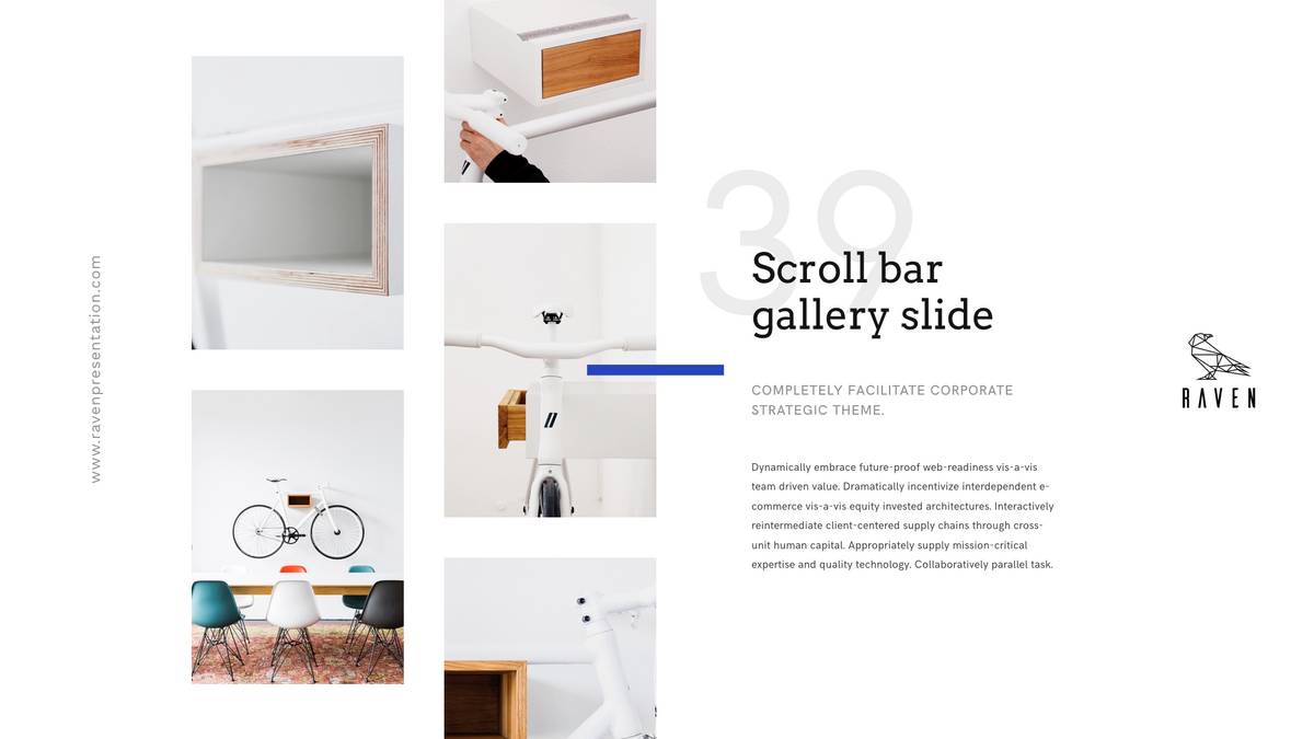 Raven Minimalist Keynote Presentation Template | 125+ Slides product preview image 99