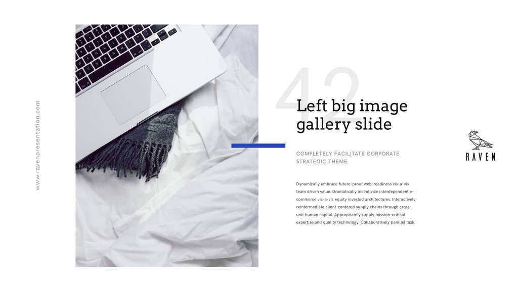 Raven Minimalist Keynote Presentation Template | 125+ Slides product preview image 105