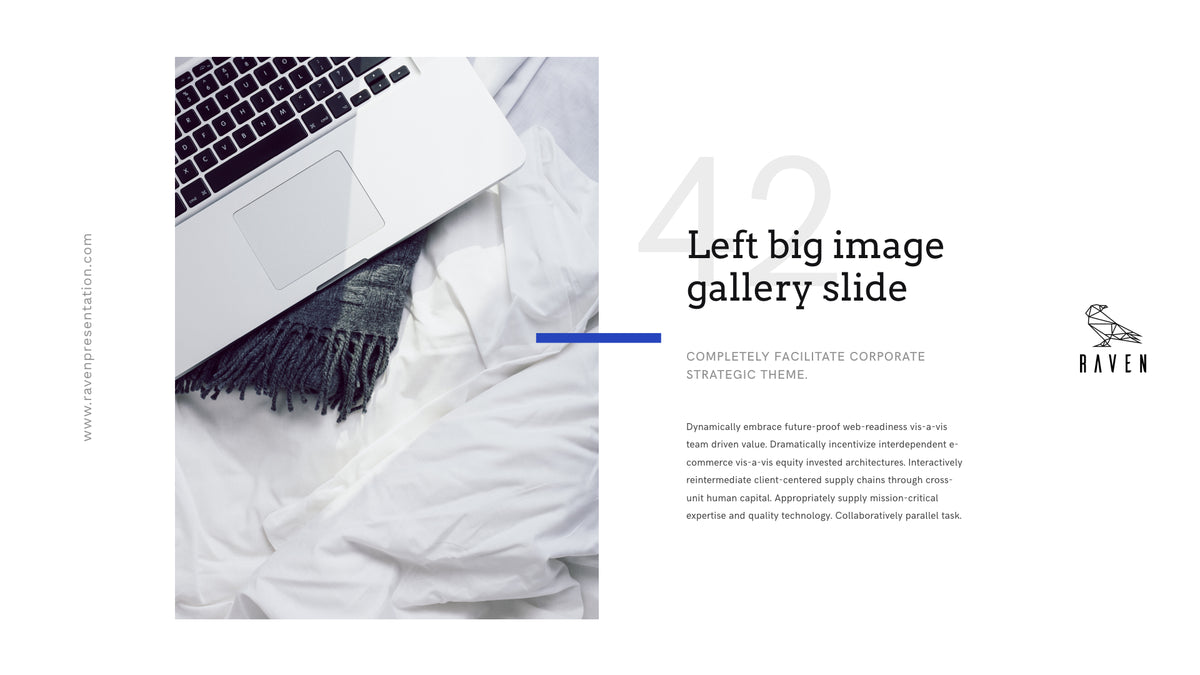 Raven Minimalist Keynote Presentation Template | 125+ Slides product preview image 105