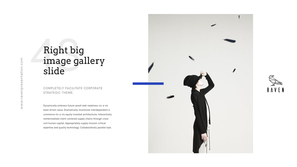 Raven Minimalist Keynote Presentation Template | 125+ Slides product preview image 95