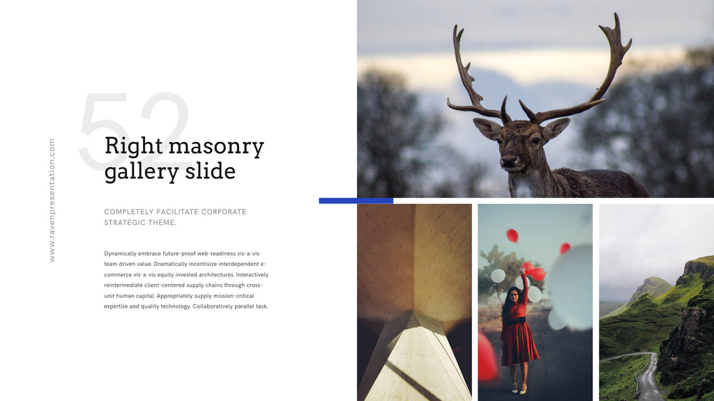 Raven Minimalist Keynote Presentation Template | 125+ Slides product preview image 120