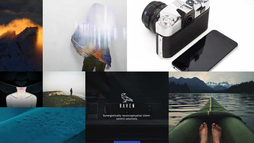 Raven Minimalist Keynote Presentation Template | 125+ Slides product preview image 136