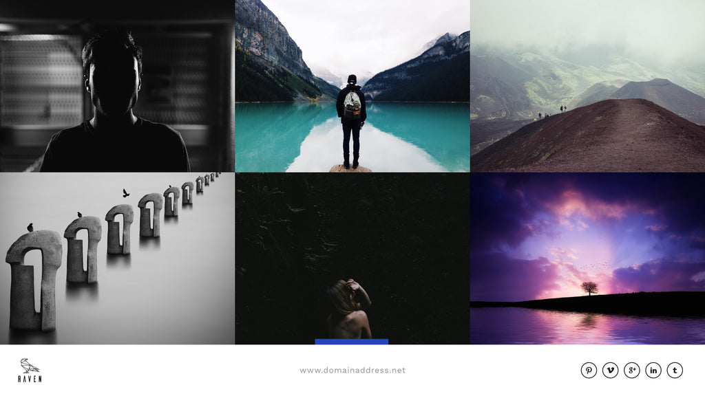 Raven Minimalist Keynote Presentation Template | 125+ Slides product preview image 127