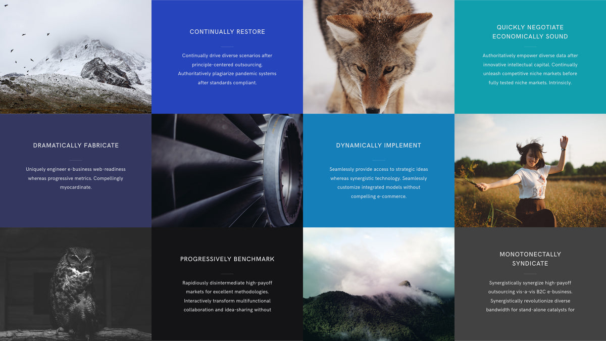 Raven Minimalist Keynote Presentation Template | 125+ Slides product preview image 118
