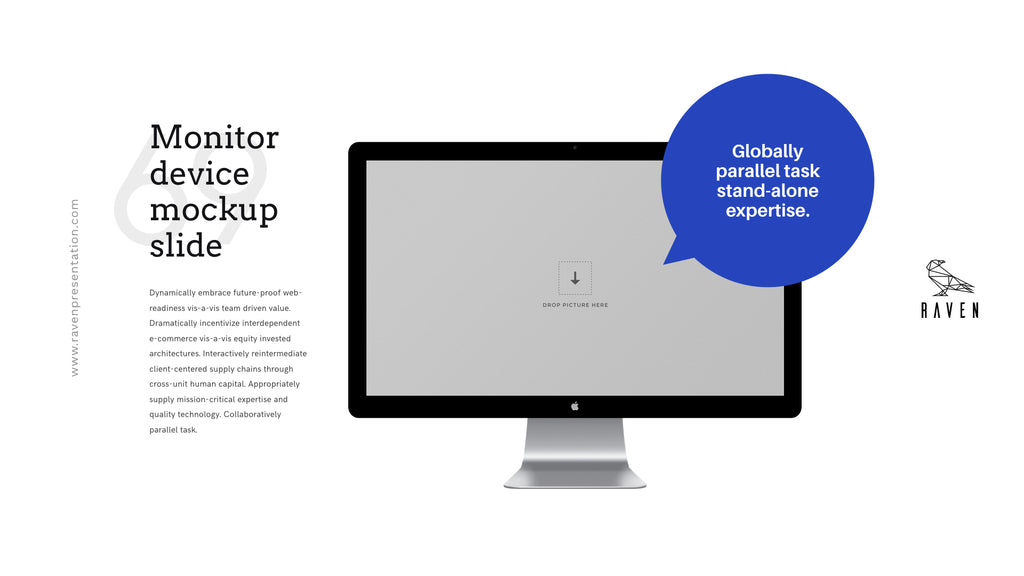 Raven Minimalist Keynote Presentation Template | 125+ Slides product preview image 77