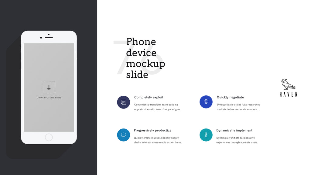 Raven Minimalist Keynote Presentation Template | 125+ Slides product preview image 50
