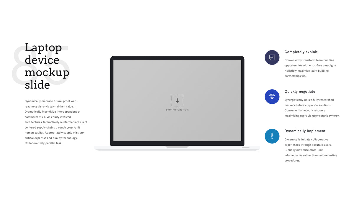 Raven Minimalist Keynote Presentation Template | 125+ Slides product preview image 81