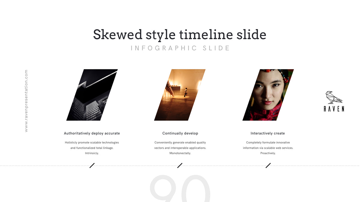 Raven Minimalist Keynote Presentation Template | 125+ Slides product preview image 79