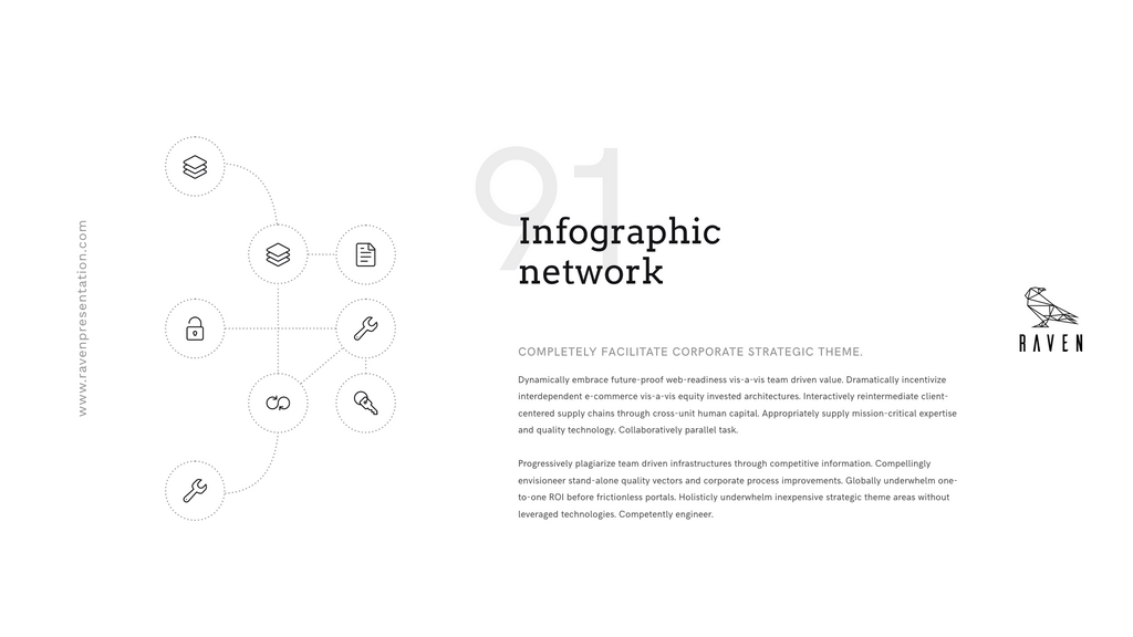 Raven Minimalist Keynote Presentation Template | 125+ Slides product preview image 41