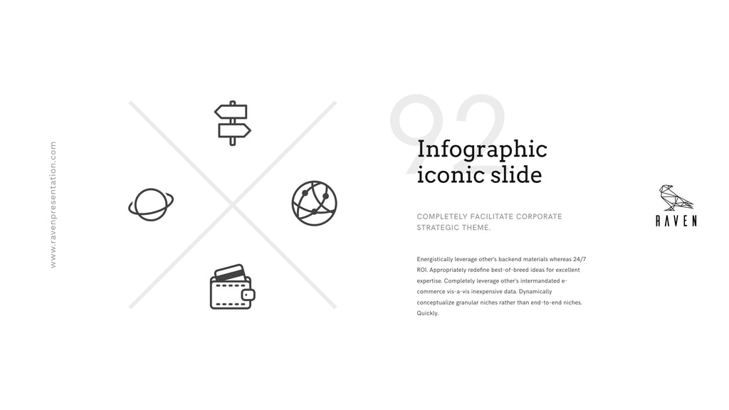 Raven Minimalist Keynote Presentation Template | 125+ Slides product preview image 32