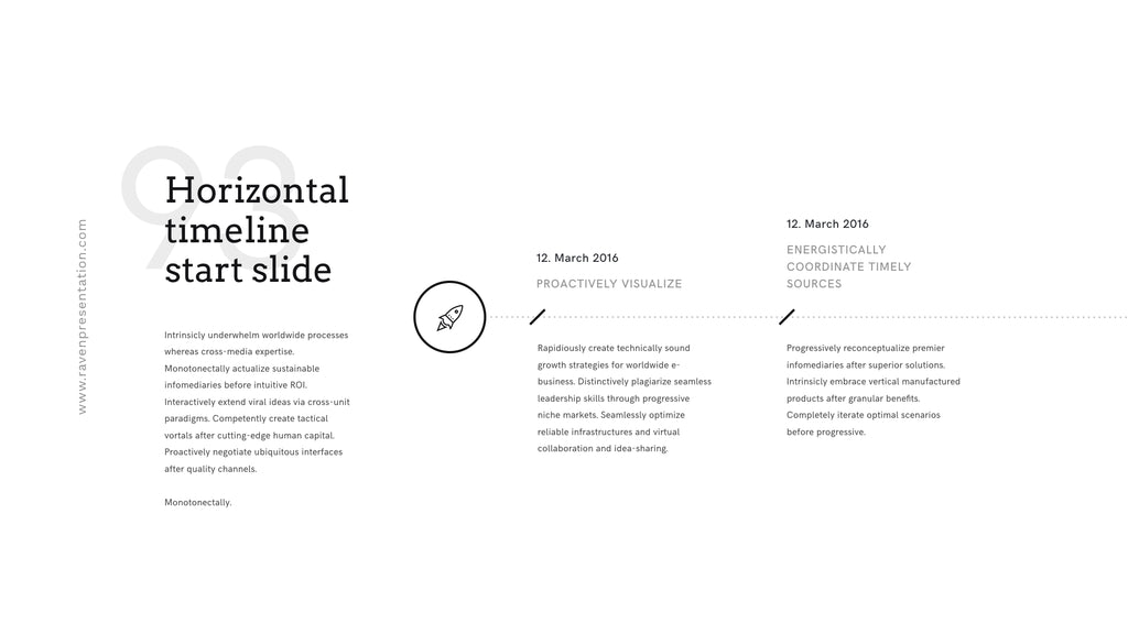 Raven Minimalist Keynote Presentation Template | 125+ Slides product preview image 40