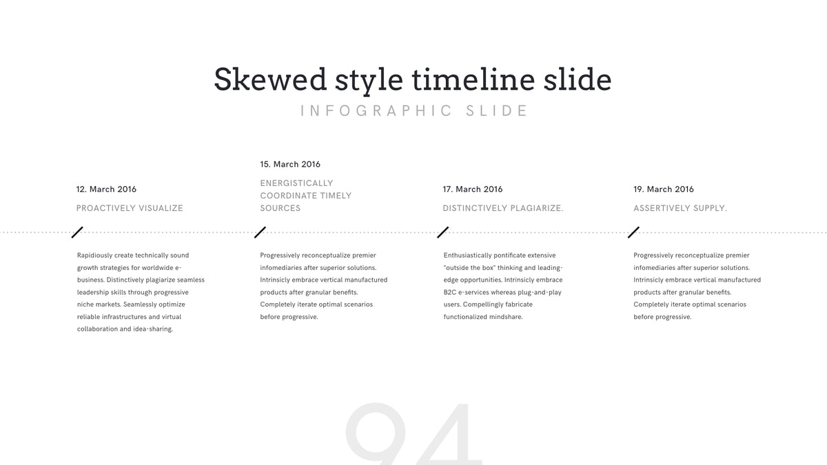 Raven Minimalist Keynote Presentation Template | 125+ Slides product preview image 24