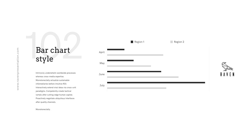 Raven Minimalist Keynote Presentation Template | 125+ Slides product preview image 20