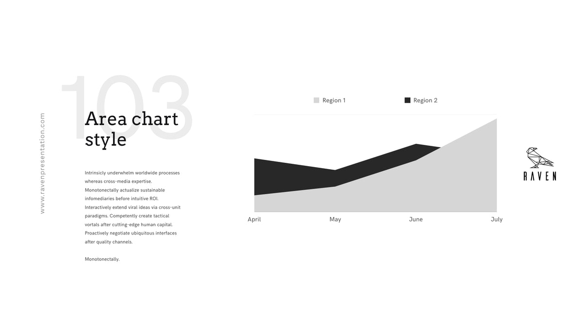 Raven Minimalist Keynote Presentation Template | 125+ Slides product preview image 14